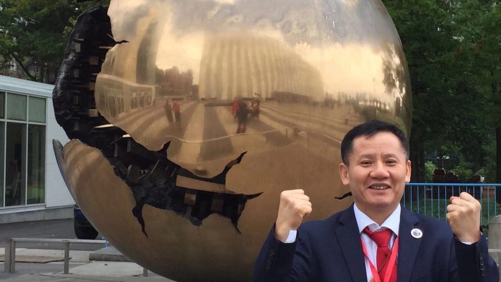 President of the American Mazu Foundation - Zhu Rongbin