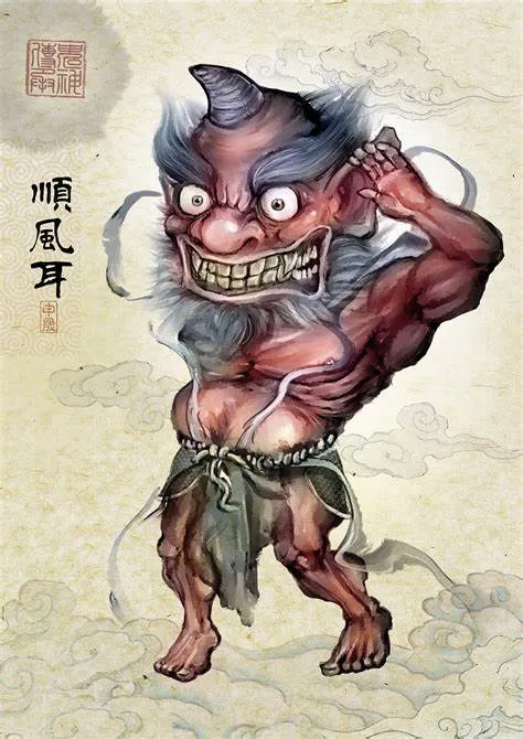 Shunfeng'er can hear distant sounds, and it is said that he can also discern the origin of these sounds.
