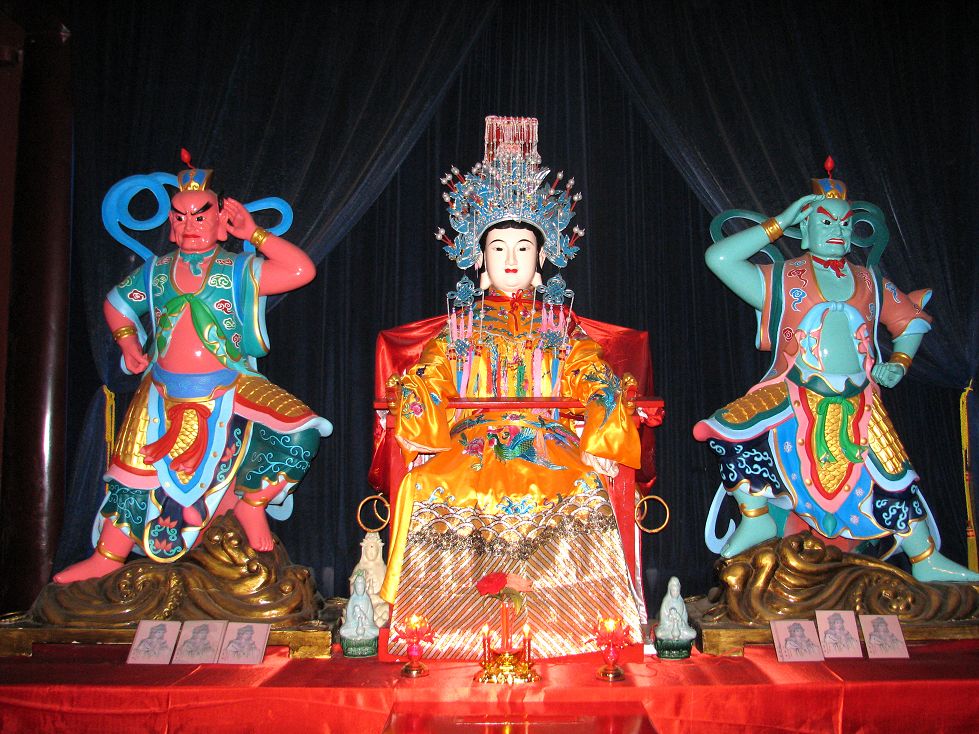 Mazu Statue within a Temple