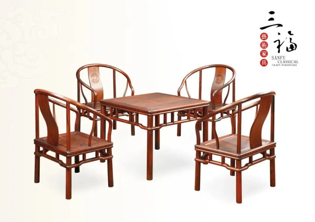 Showcase of Sanfu’s Fine Redwood Furniture