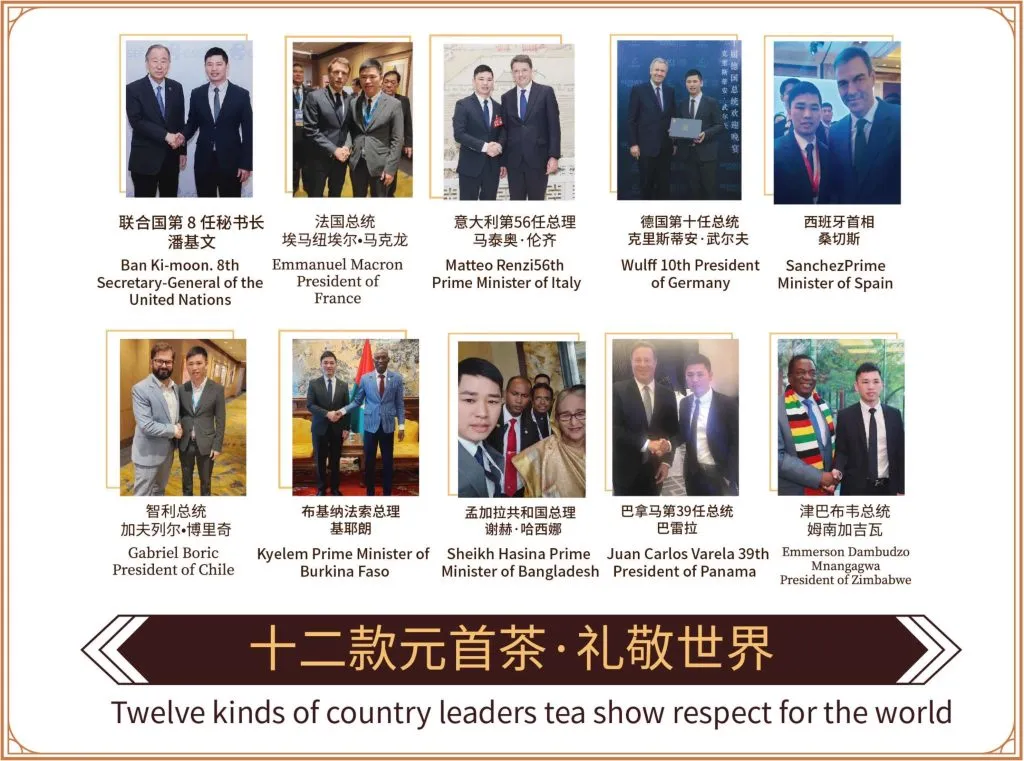 Jinshan Xue Mingtang Tea Co., Ltd. and International Leaders