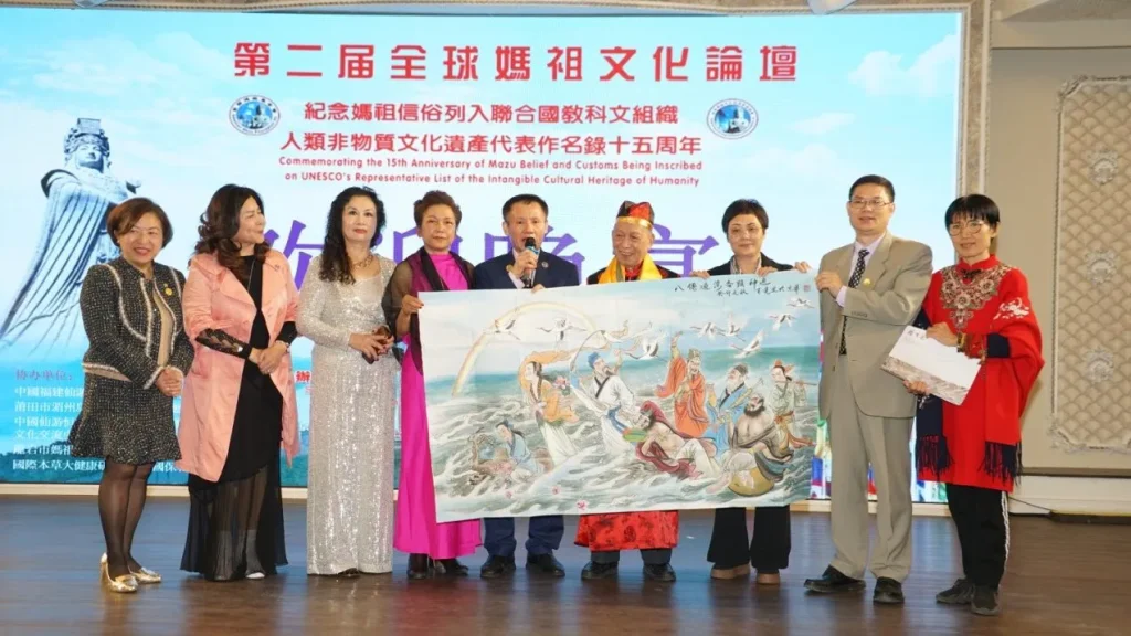 Chinese painter Yang Bailiang’s commissioned artwork,