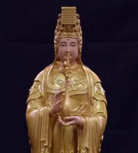 The 'Messenger of Peace — Mazu Statue,' created by Master Lin Feng (Lin Hongrong)