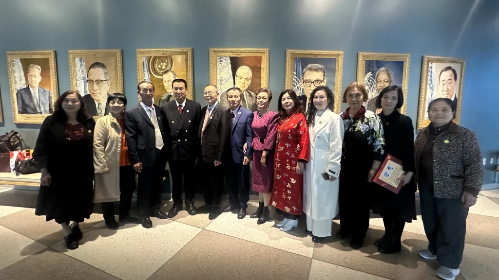 Group photo at the 2nd Global Mazu Culture Forum at the UN