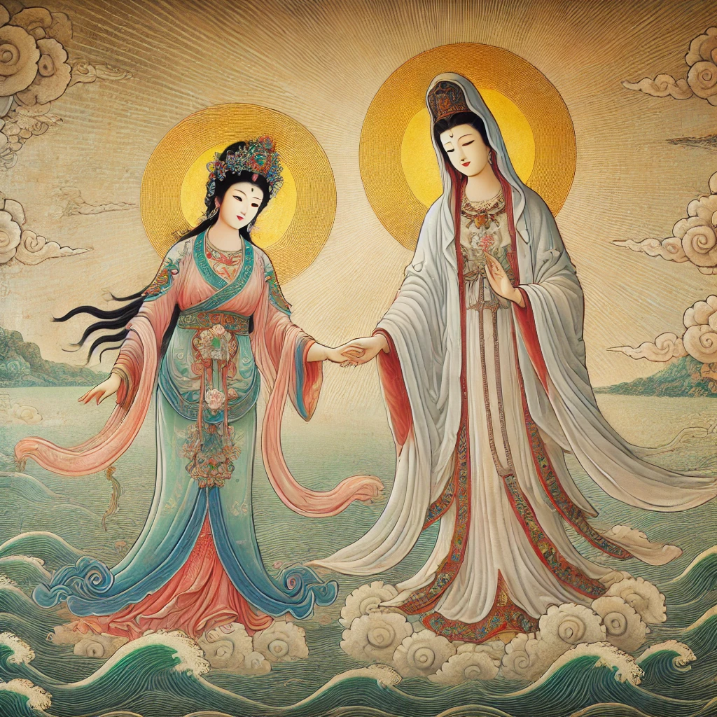 Mazu and Guanyin