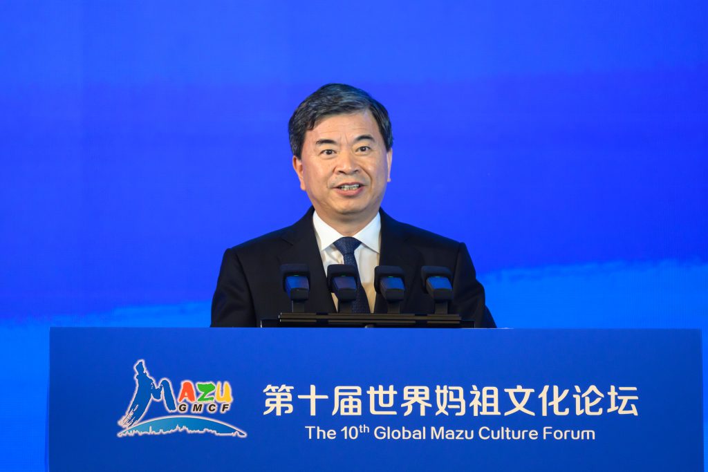 Zhou Zuyi, Secretary of the Fujian Provincial Party Committee and Director of the Standing Committee of the Fujian Provincial People's Congress