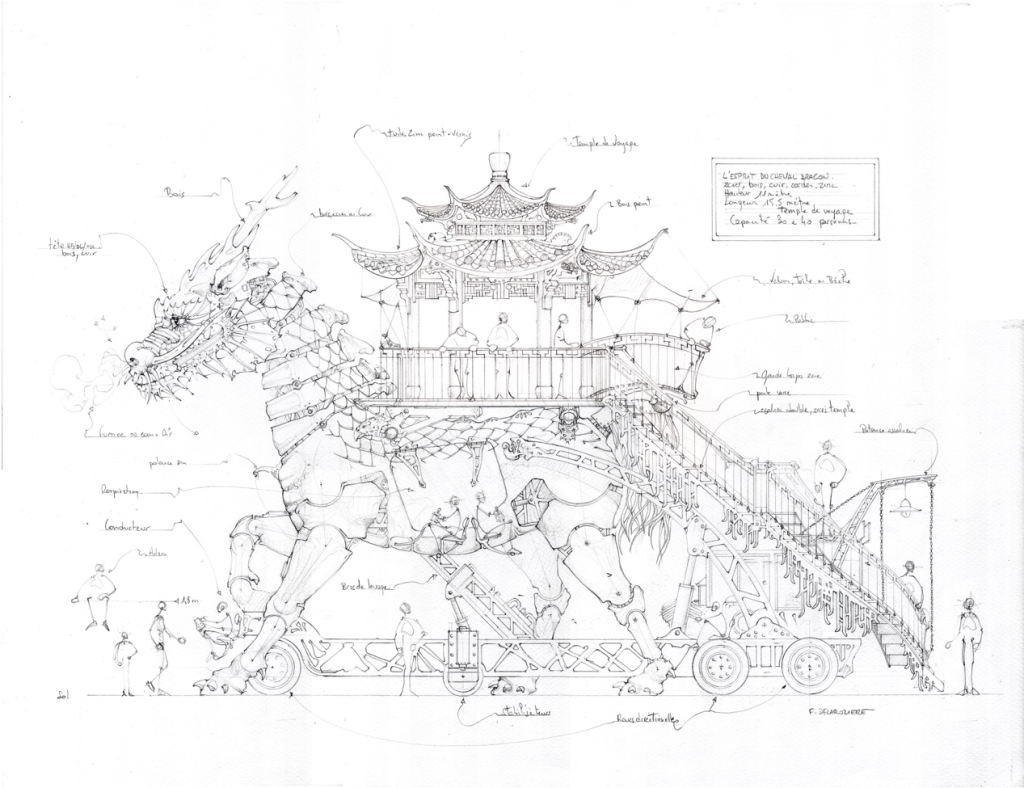 “Dragon Horse Spirit” steel beast