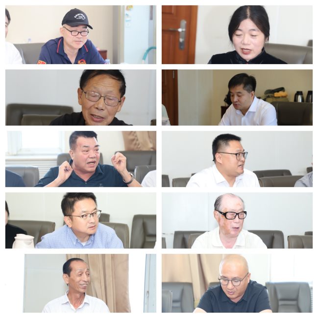 Participants speaking